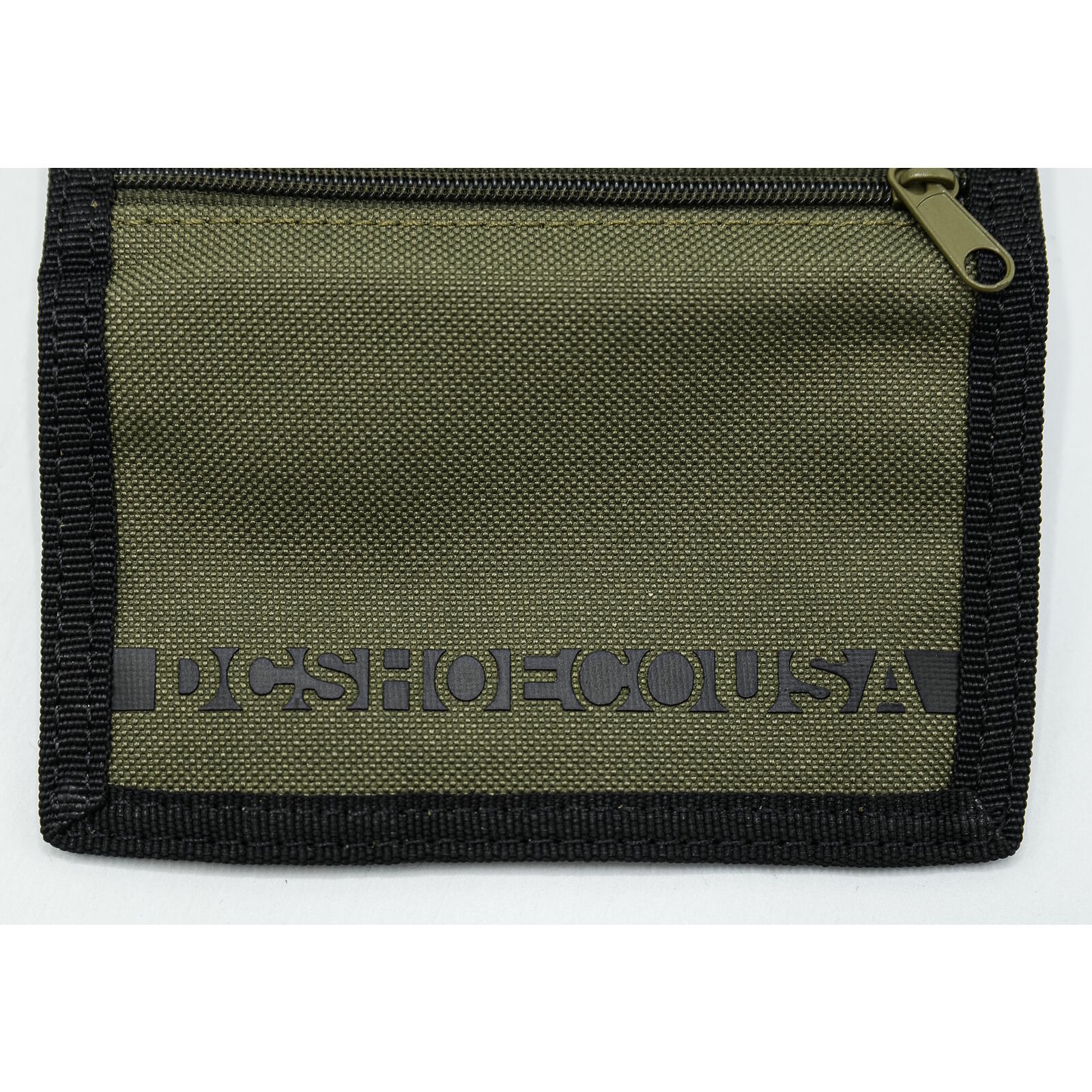 Carteira DC Shoes Ripstop Tri-Fold, Verde, Unissex 4/4