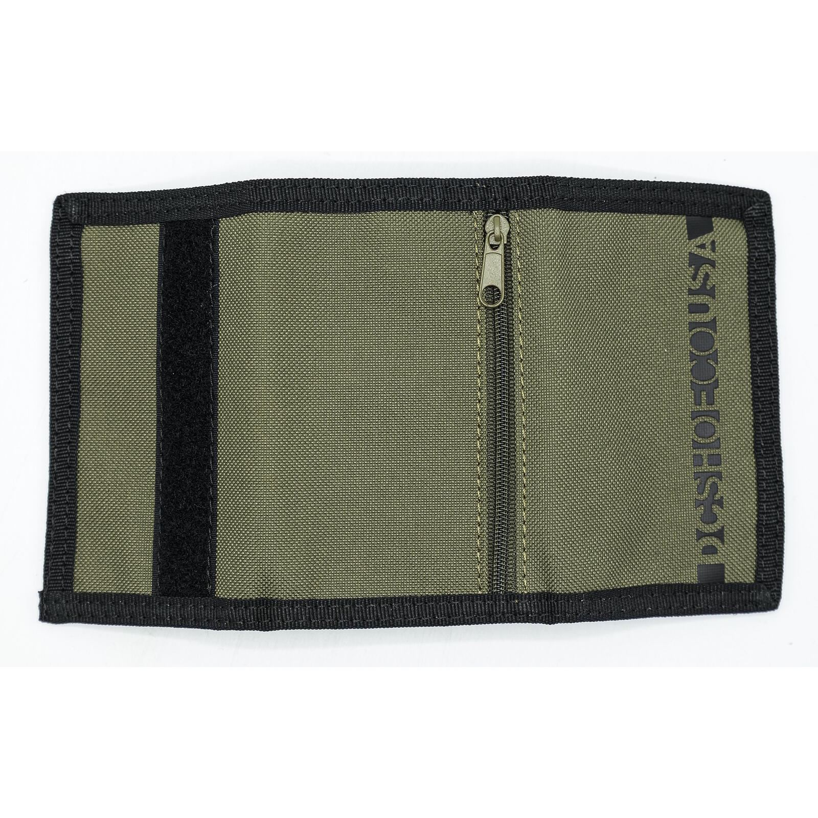 Carteira DC Shoes Ripstop Tri-Fold, Verde, Unissex 2/4
