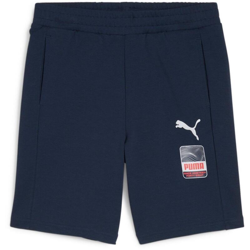 Pantaloni scurti copii Puma Active Sports Shorts B, Albastru