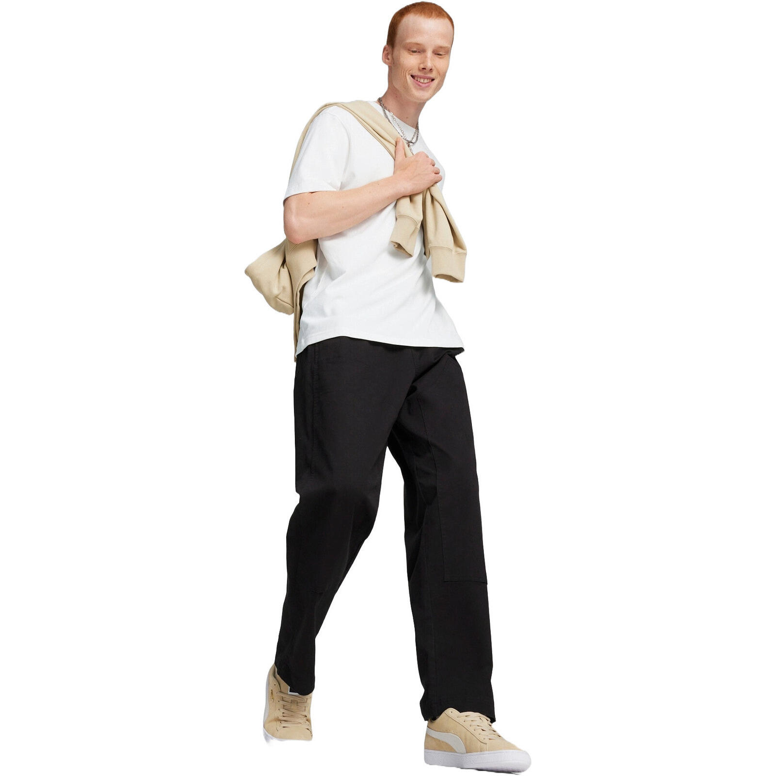 Calça Puma Downtown Double Knee Pants Wv, Preto, Homens 1/5