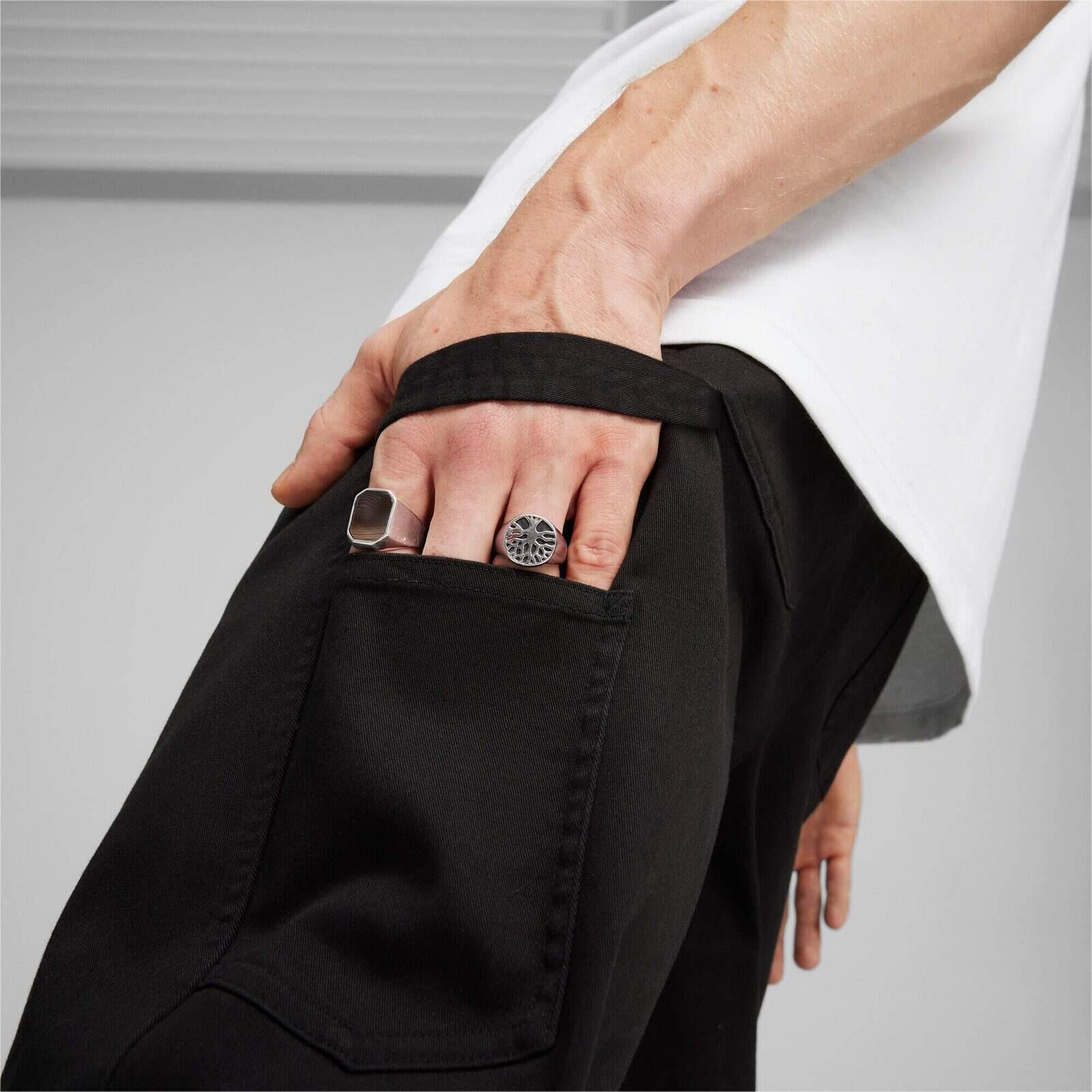 Calça Puma Downtown Double Knee Pants Wv, Preto, Homens 4/5