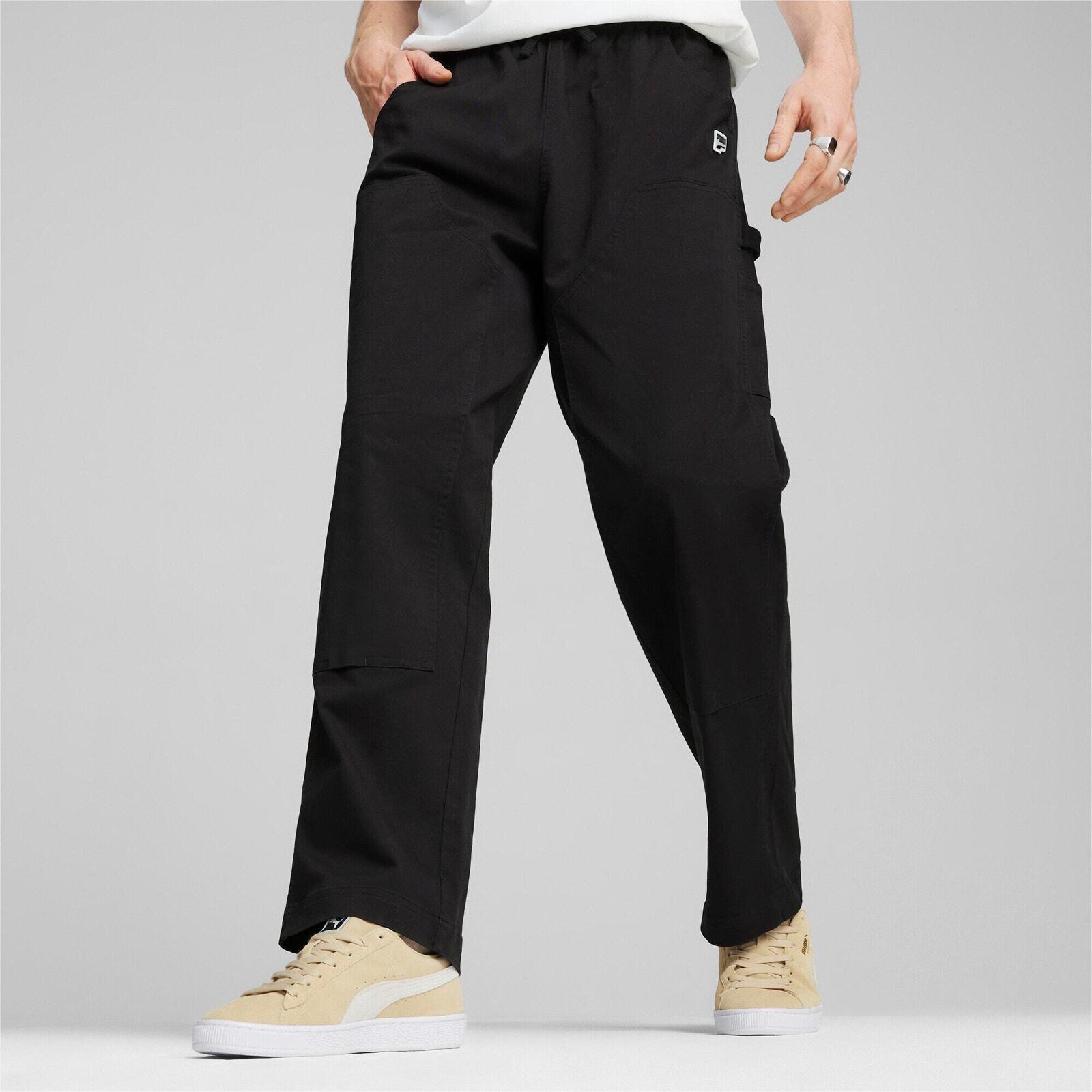 Calça Puma Downtown Double Knee Pants Wv, Preto, Homens 5/5