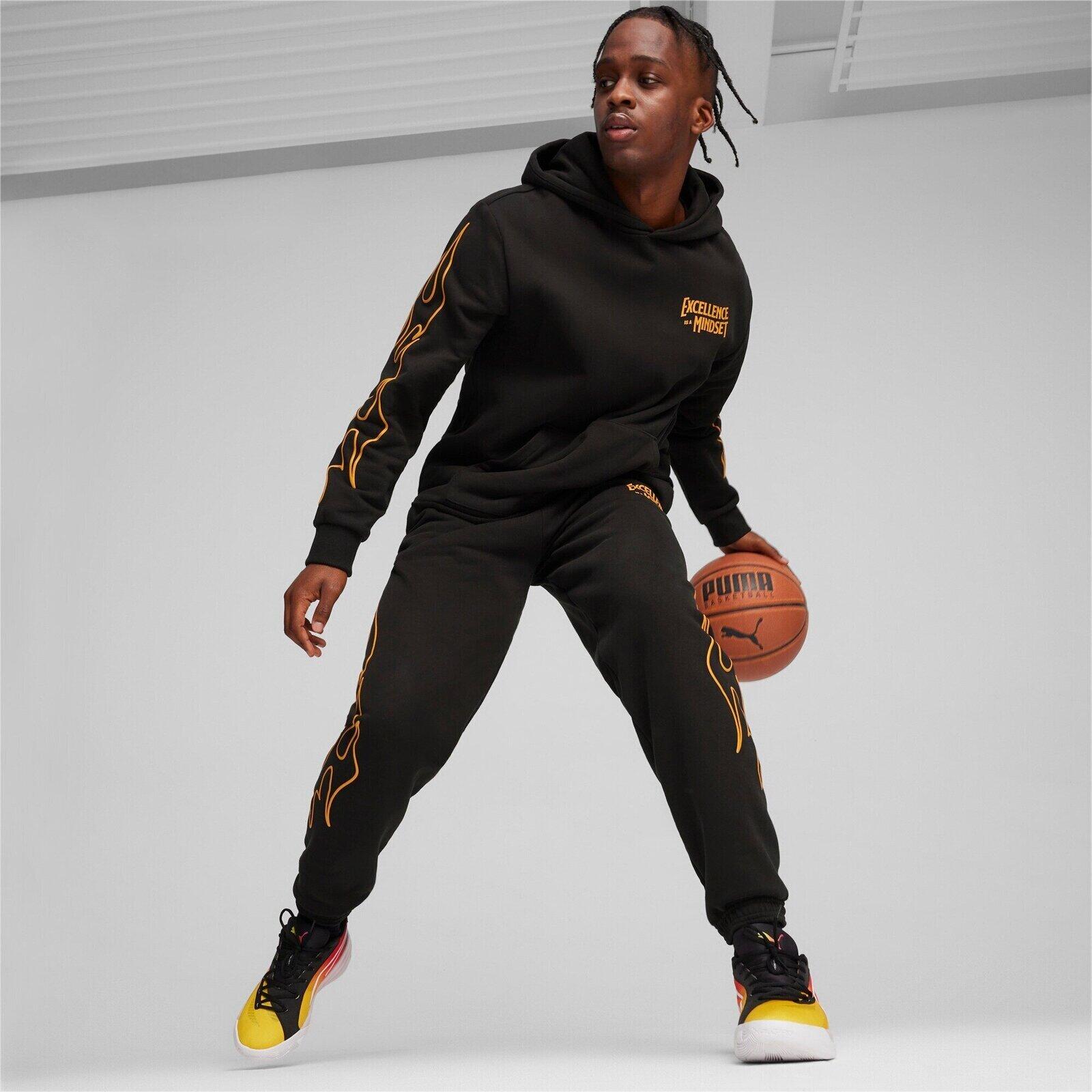 Capot Puma Caution Hoodie, Noir, Hommes 4/5