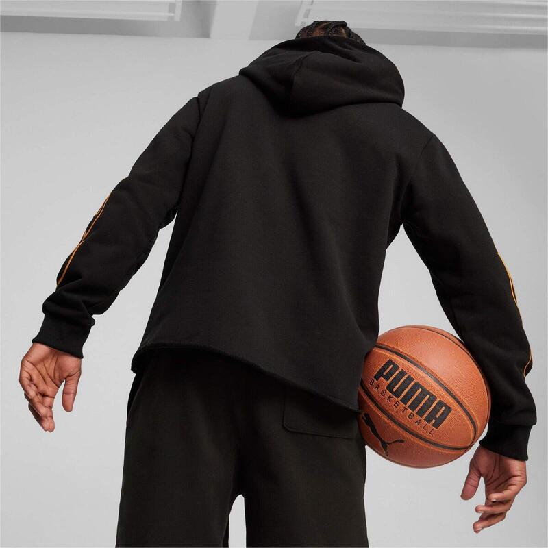 Hanorac barbati Puma Caution Hoodie, Negru