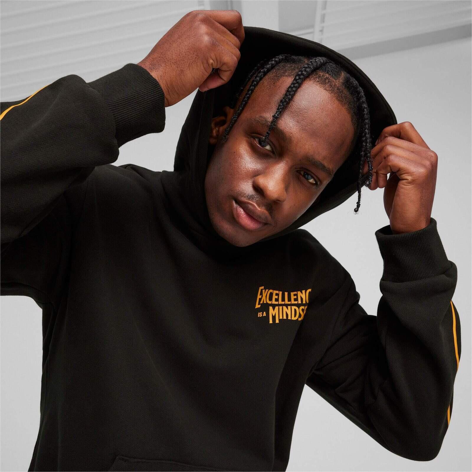Capot Puma Caution Hoodie, Noir, Hommes 5/5