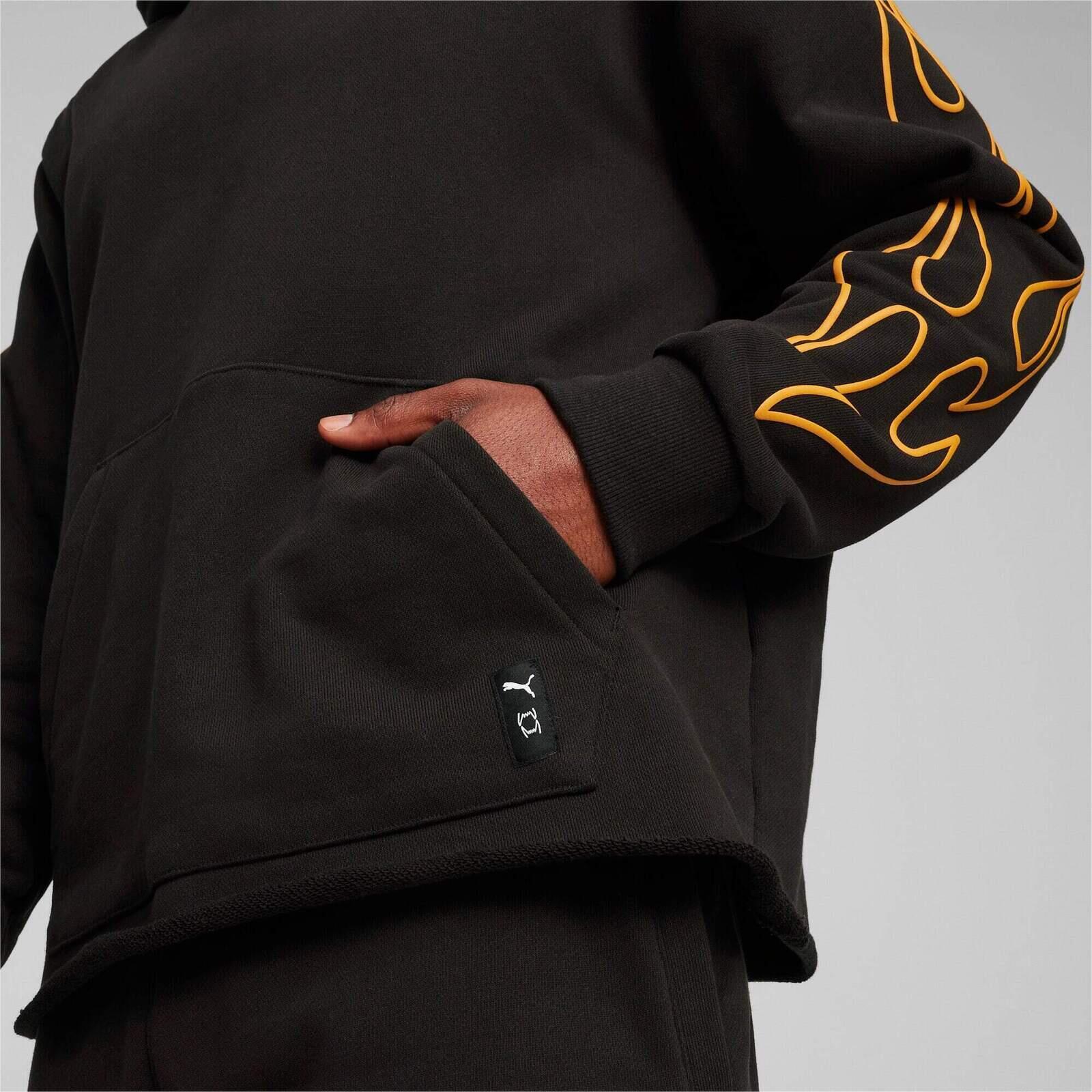 Capot Puma Caution Hoodie, Noir, Hommes 3/5