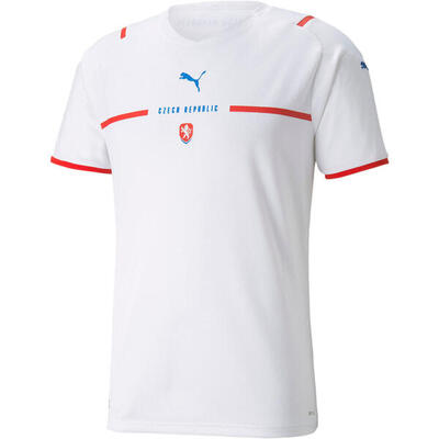 T-shirt puma facr away shirt replica. wit. mannen