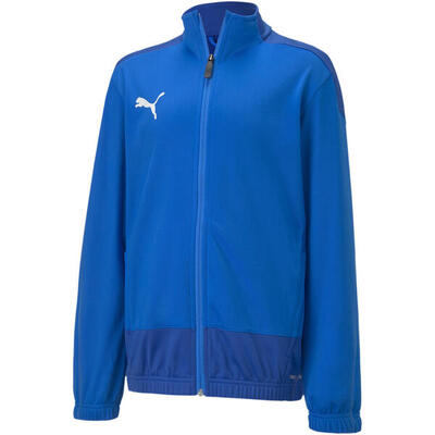 Jasje puma teamgoal 23 training jacket jr. blauw. kinderen