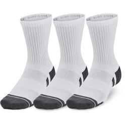 CHAUSSETTES Under Armour Performance Cotton 3P, Blanc, Unisexe