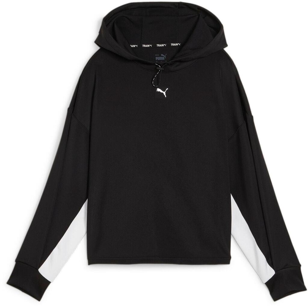 Суитчър Puma Fit Double Knit Hoodie, Черен, Жени