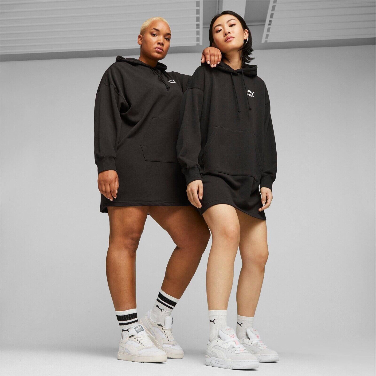 Robe Puma Classics Hooded, Noir, Femmes 4/5