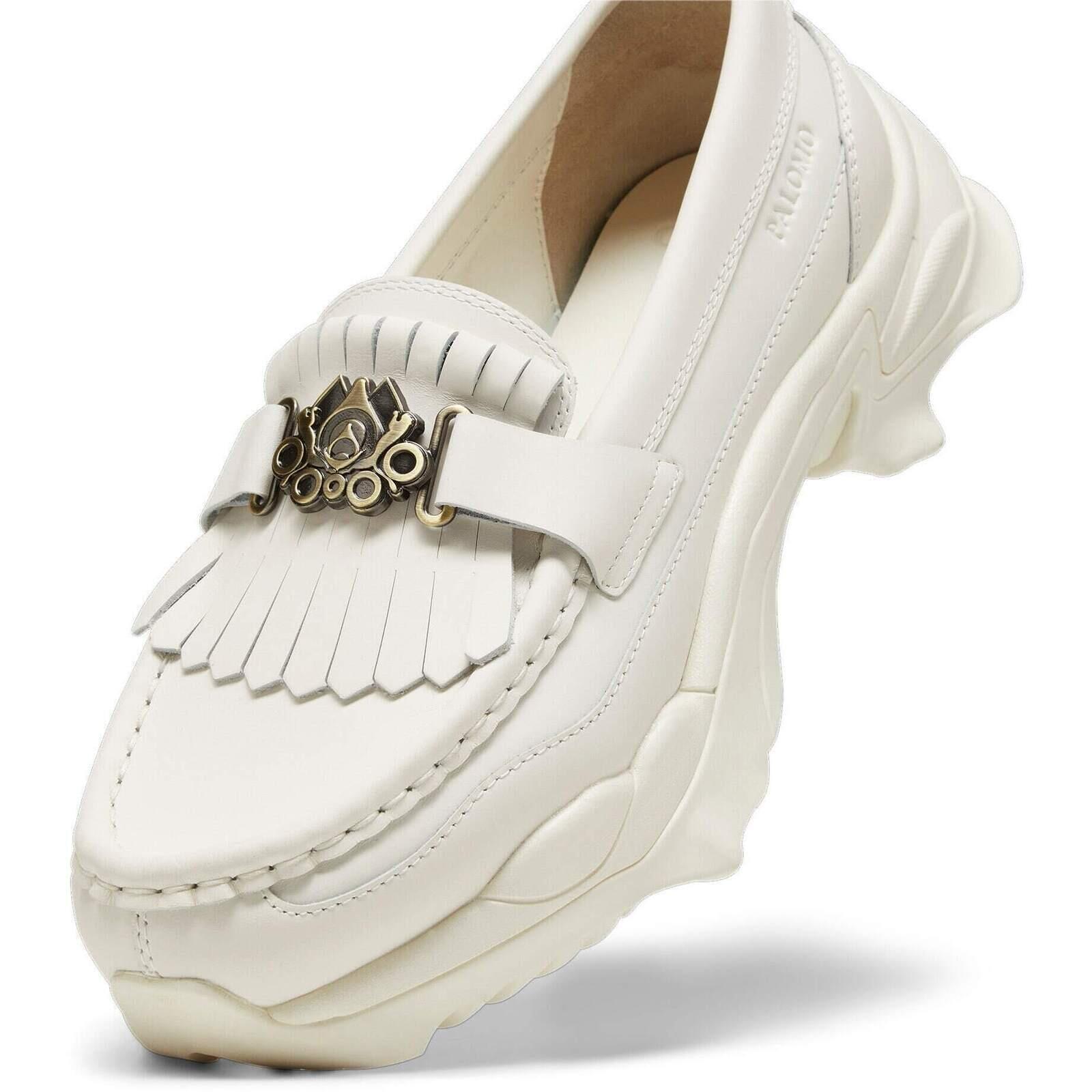Zapatillas Puma Nitefox Loafer L Palomo, Blanco, Unisexo 5/5