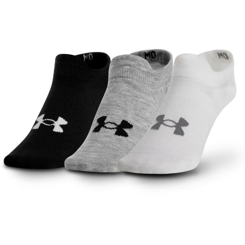 Sosete unisex Under Armour Ua Essential Ultralowtab 3pk, Multicolor