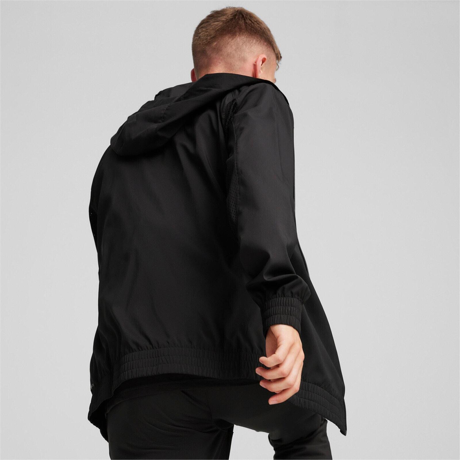 Giacca Puma Fit Woven Full Zip Jacket, Nero, Uomini 2/5