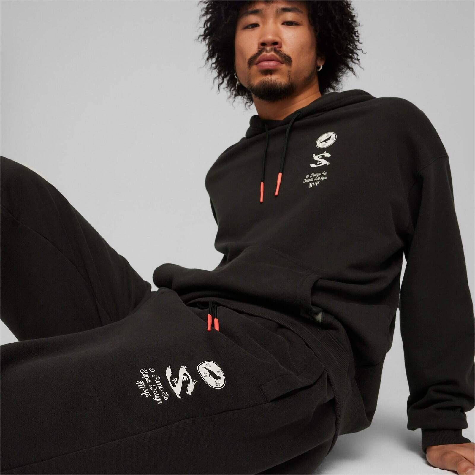 Pantaloni Puma X Staple Sweatpants Tr, Nero, Uomini 5/5
