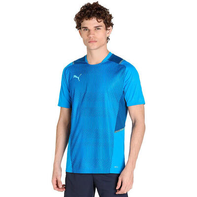 T-shirt puma teamcup training jersey. blauw. mannen