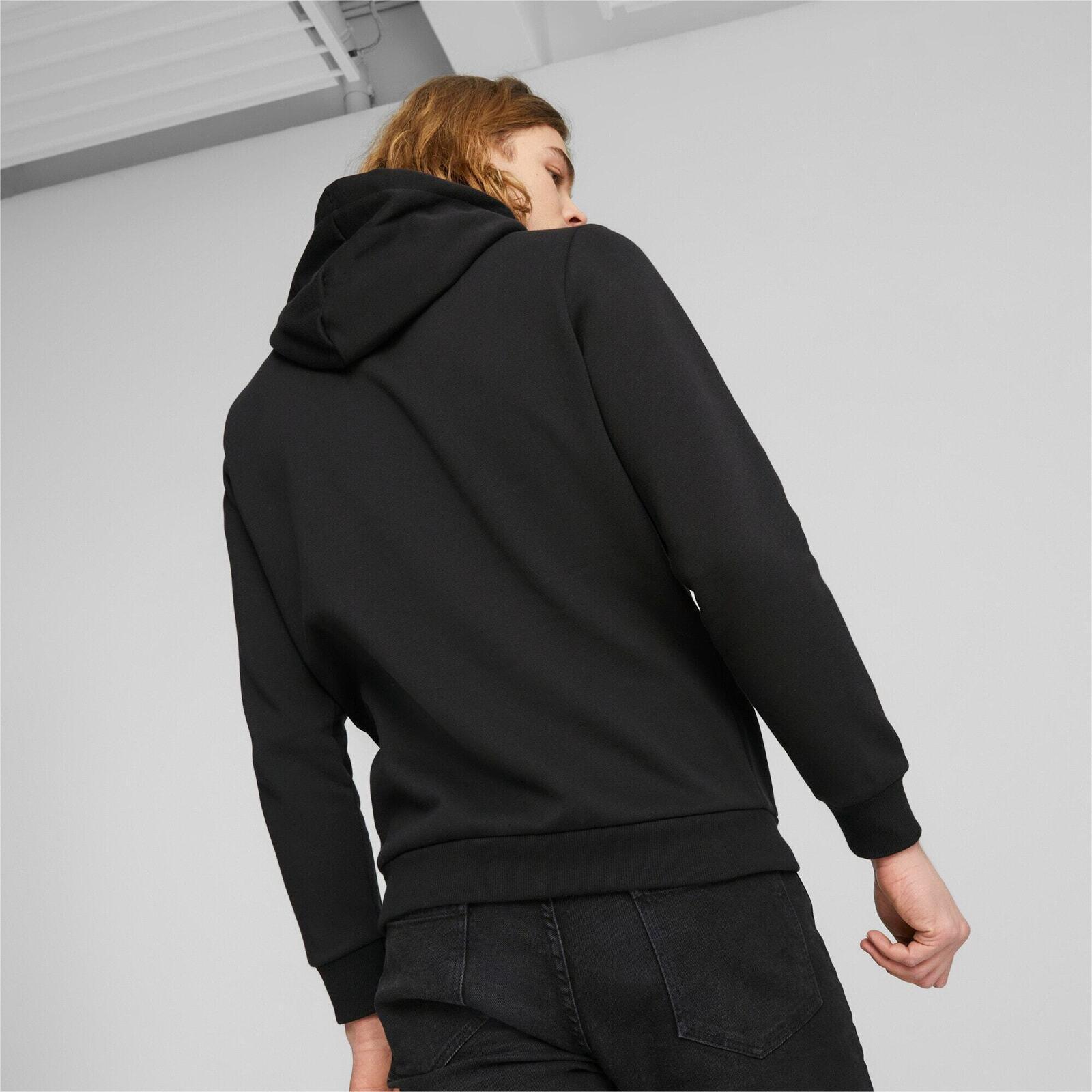 Capot Puma Ess Camo Graphic Hoodie Fl, Noir, Hommes 2/5