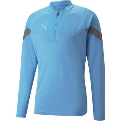 Blouse puma teamfinal training 14 zip, blauw, mannen