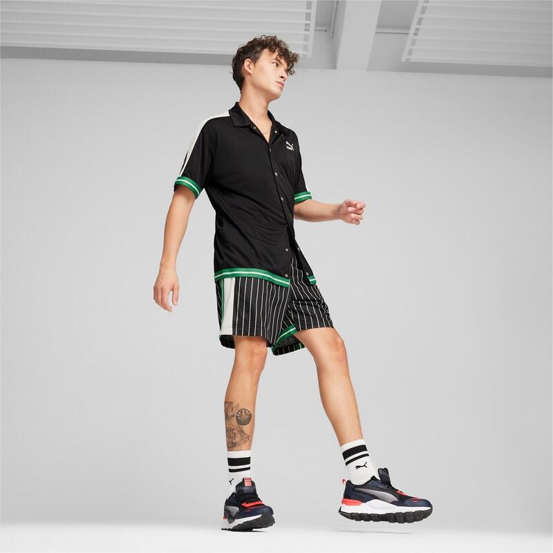 Shorts Puma T7 For The Fanbase Mesh Shorts 7 B, Noir, Hommes