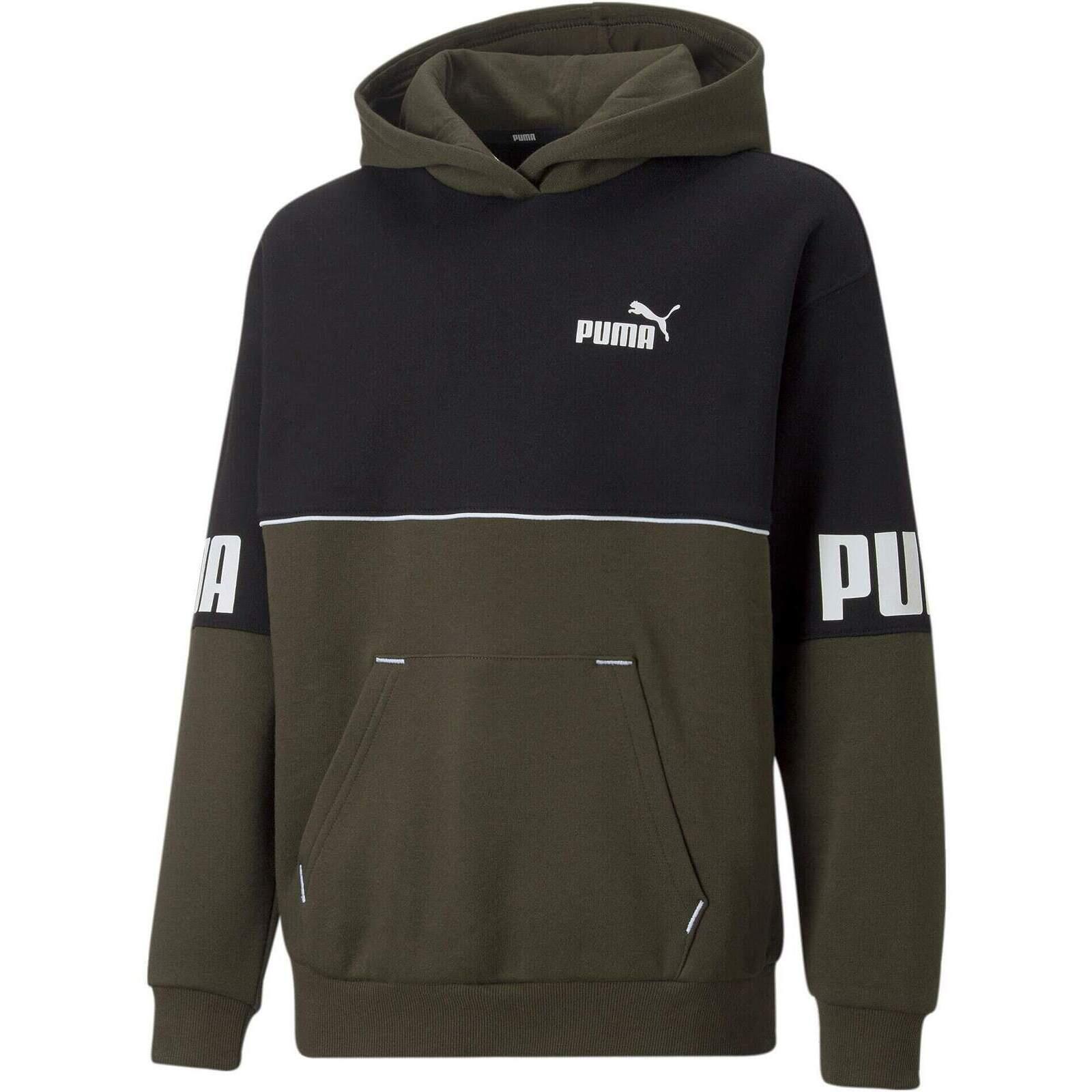 Capot Puma Power Colorblock Hoodie, Noir, Enfants 1/2
