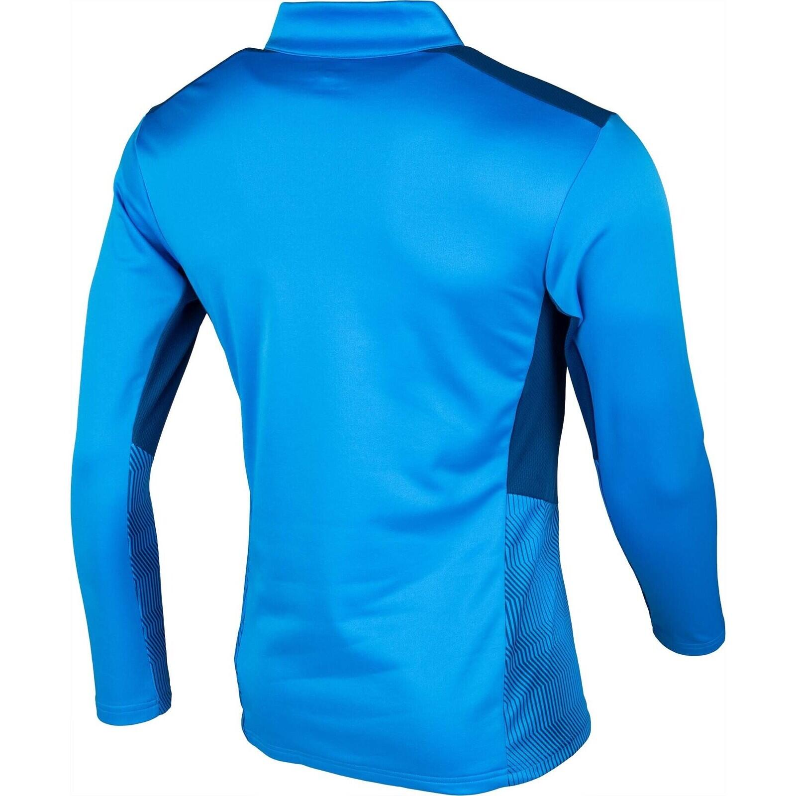Blusa Puma Teamcup 14 Zip Top, Azul, Hombre 2/3