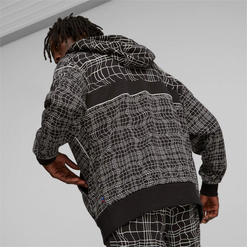 Bluza z kapturem Puma Bmw Mms Camo Sds Hooded Sweat Jacket, Mężczyźni