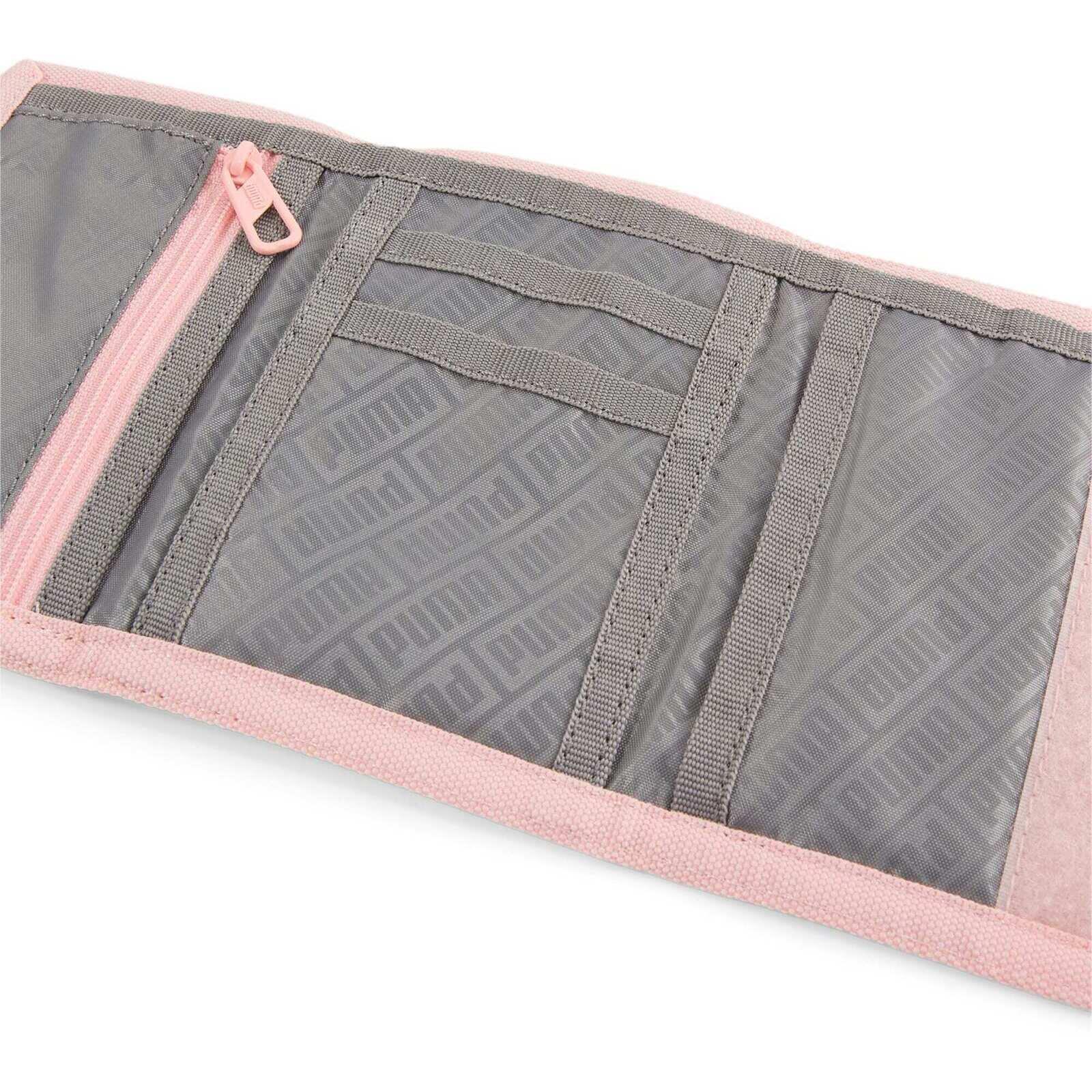 Billetera Puma Phase Wallet, Rosado, Unisexo 3/3