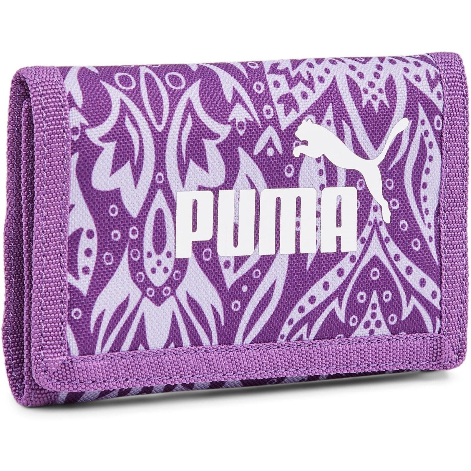 PUMA Billetera Puma Phase AOP, Púrpura, Unisexo