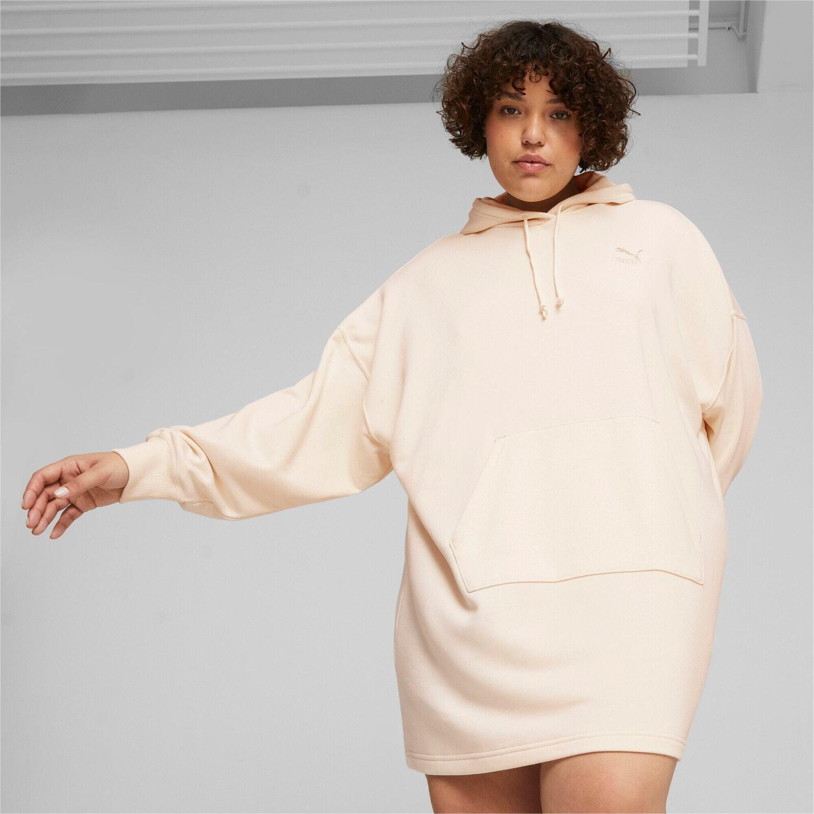Robe Puma Classics Hooded, Beige, Femmes 3/5