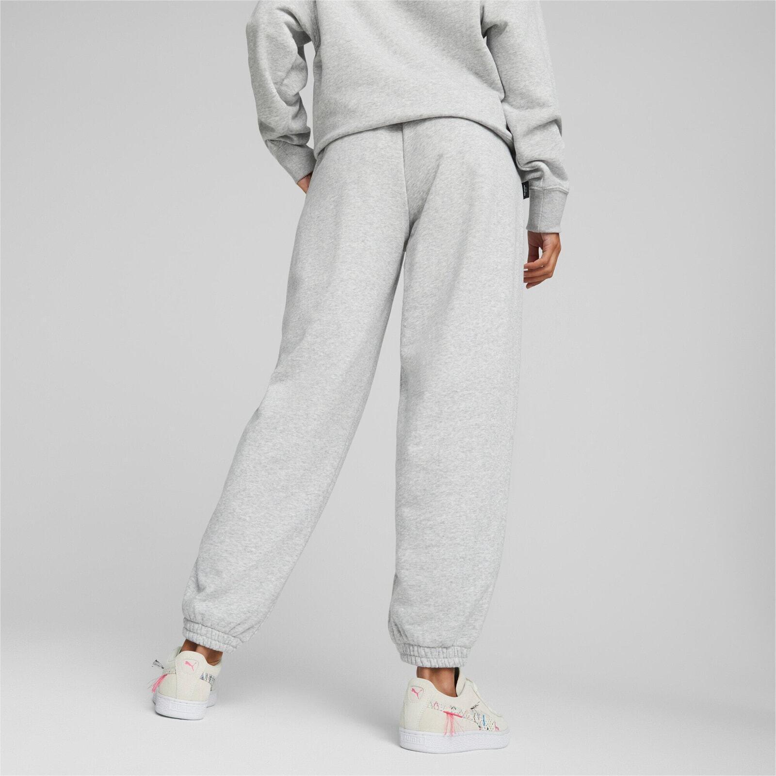 Pantalon Puma Team Sweatpants Tr, Gris, Femmes 2/5
