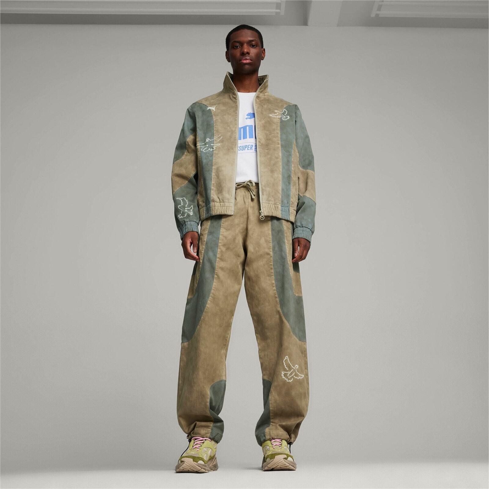 Broek Puma X Kidsuper Track Pants, Bruin, Mannen 3/5