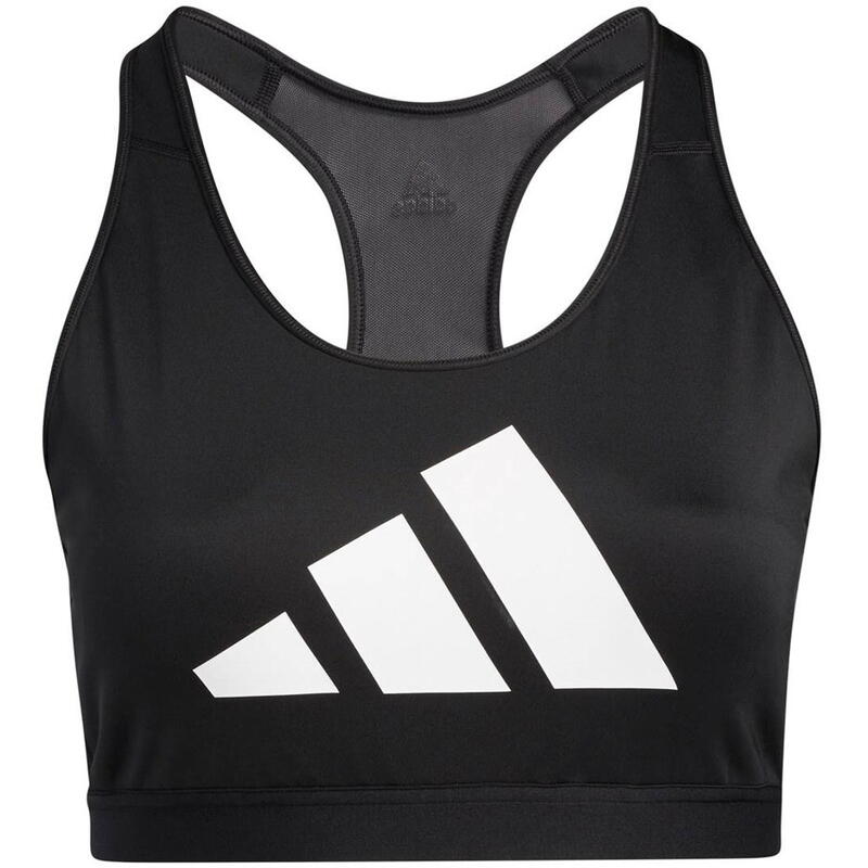 Bustiera femei adidas Don't Rest 3 Bra (Plus Size), Negru