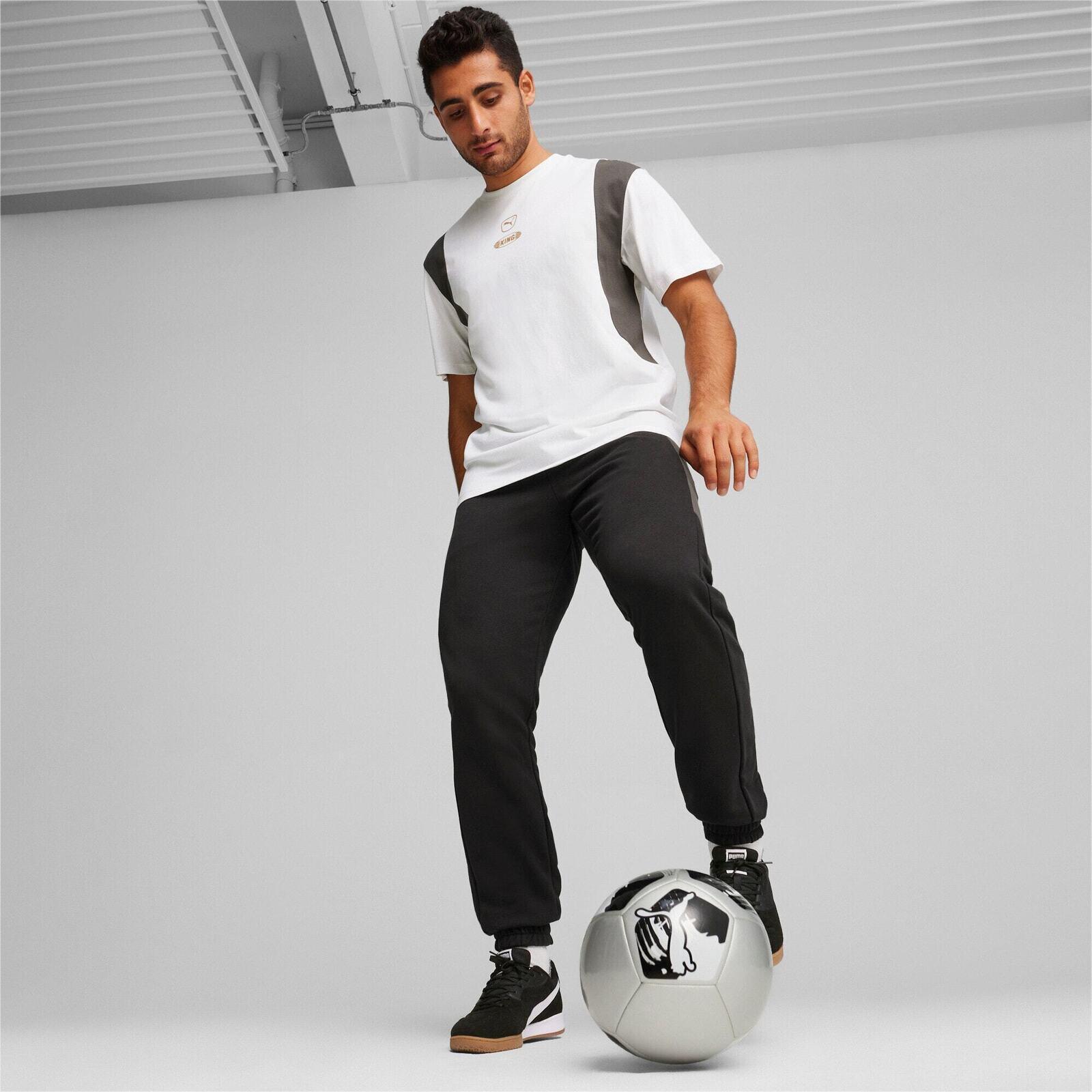 T-shirt Puma King Top Tee, Blanc, Hommes 3/5