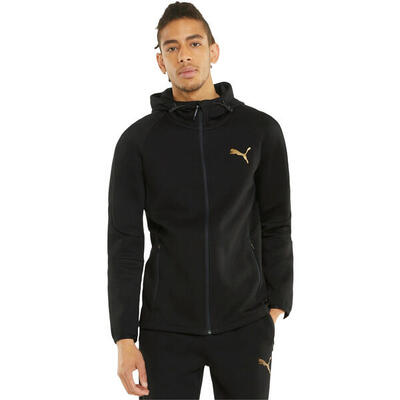 Kap puma evostripe fz hoodie. zwart. mannen