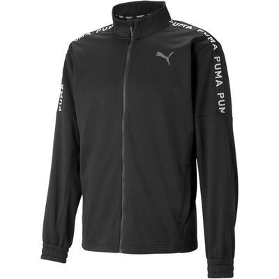 Jacke Puma Fit Lightweight Powrfleece Full Zip, Schwarz, Herren