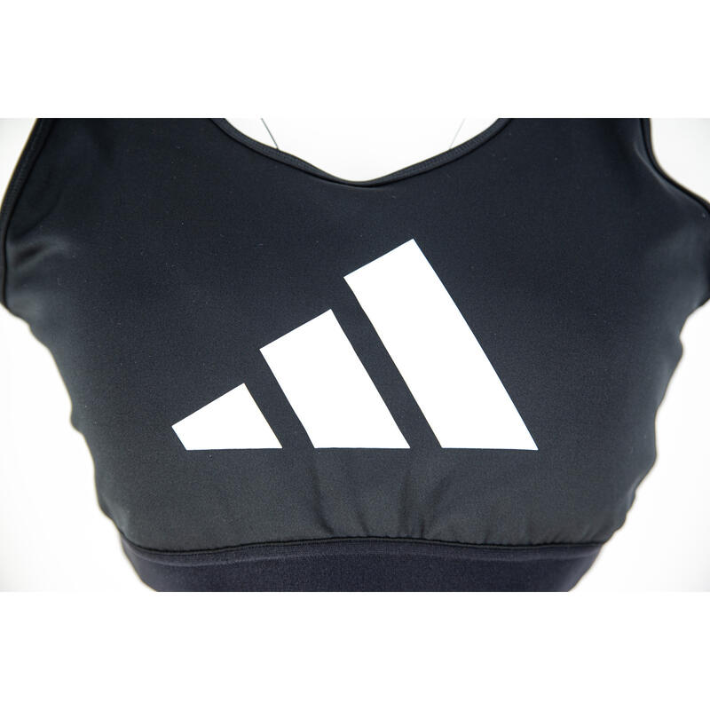 Bustiera femei adidas Don't Rest 3 Bra (Plus Size), Negru