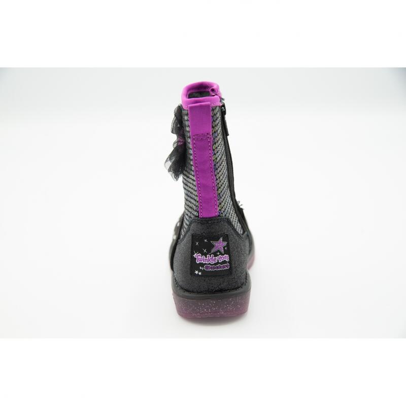 Ghete copii Skechers Twinkle Toes Glitzy Glam, Negru