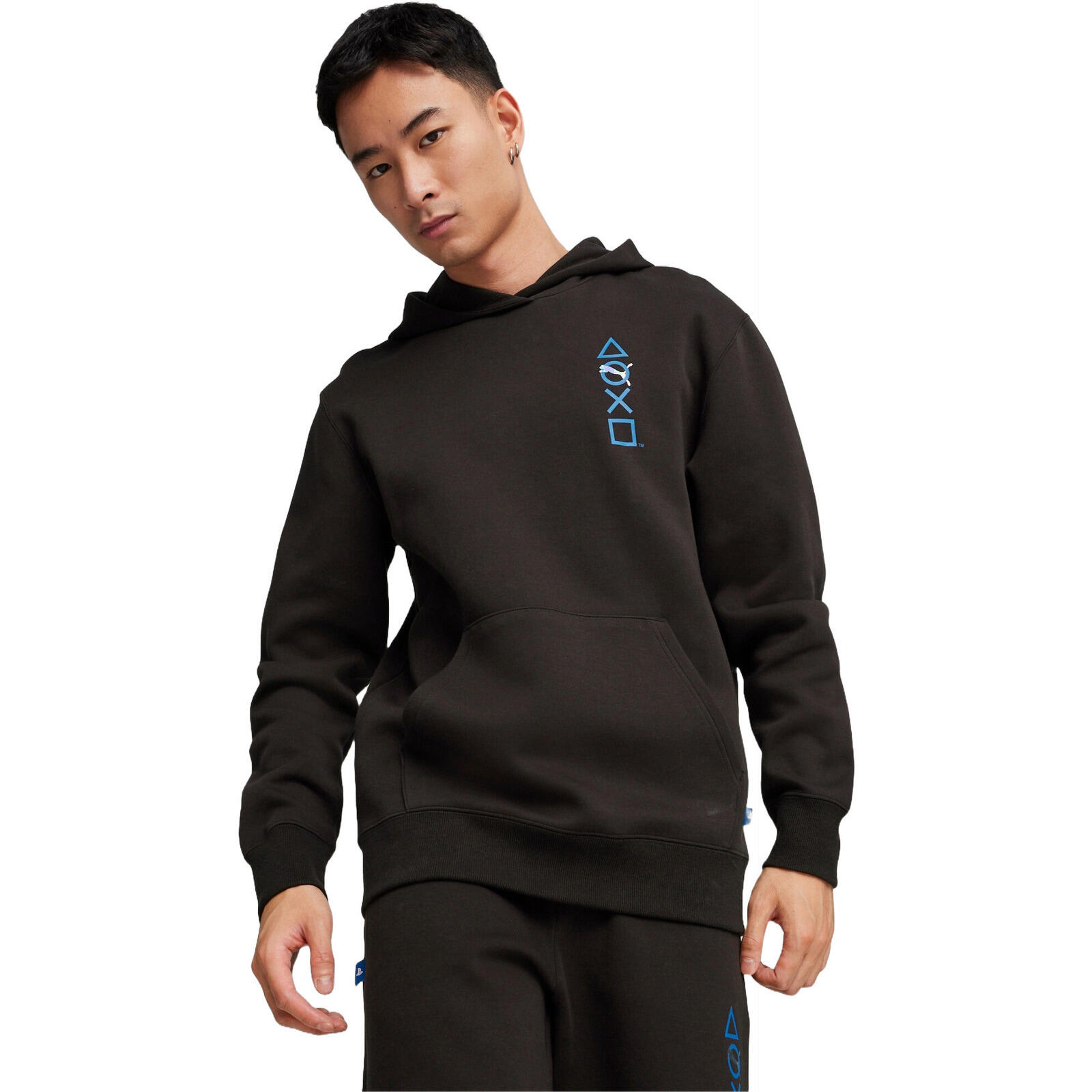 Sudadera Puma X Playstation Graphic Hoodie, Negro, Hombre PUMA