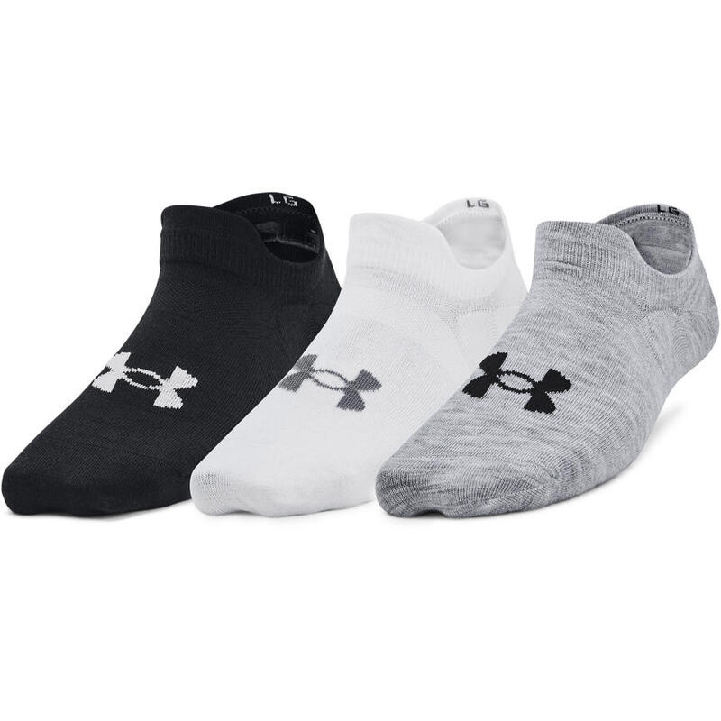 Sosete unisex Under Armour Ua Essential Ultralowtab 3pk, Multicolor