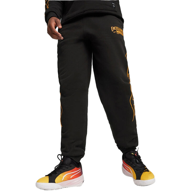 Pantaloni barbati Puma Caution Pant, Negru