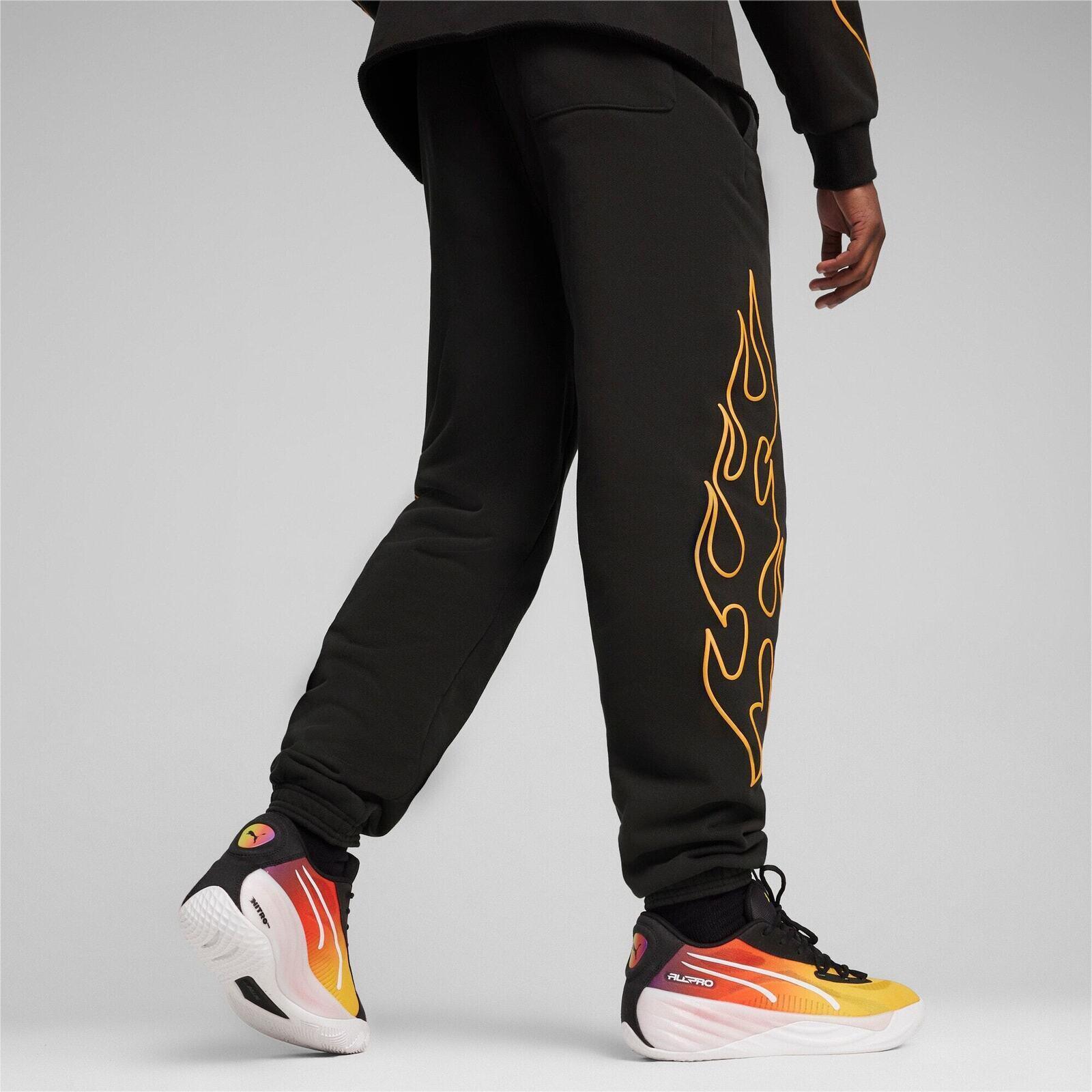 Pants Puma Caution Pant, Black, Men PUMA Decathlon