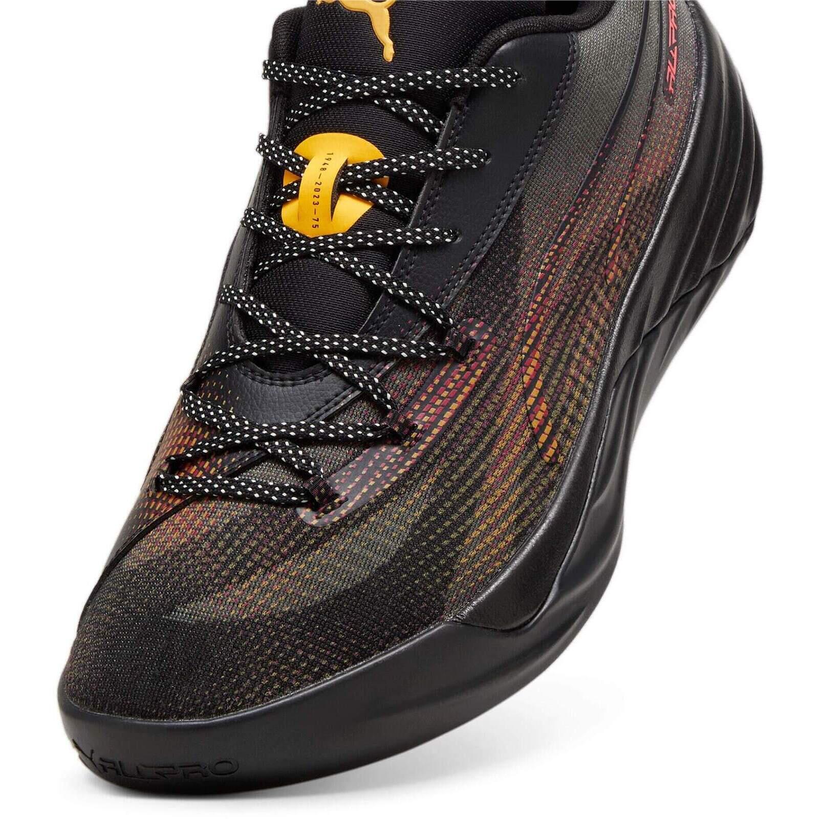 Baskets Puma All-pro Nitro Fire Glow, Noir, Hommes 5/5