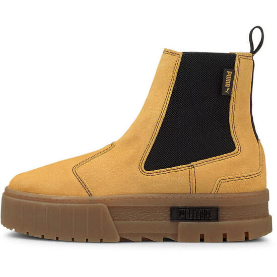 Stivali Puma Mayze Chelsea Suede Marrone Donne