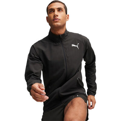 Jasje puma run elite ultraweave jacket m. zwart. mannen