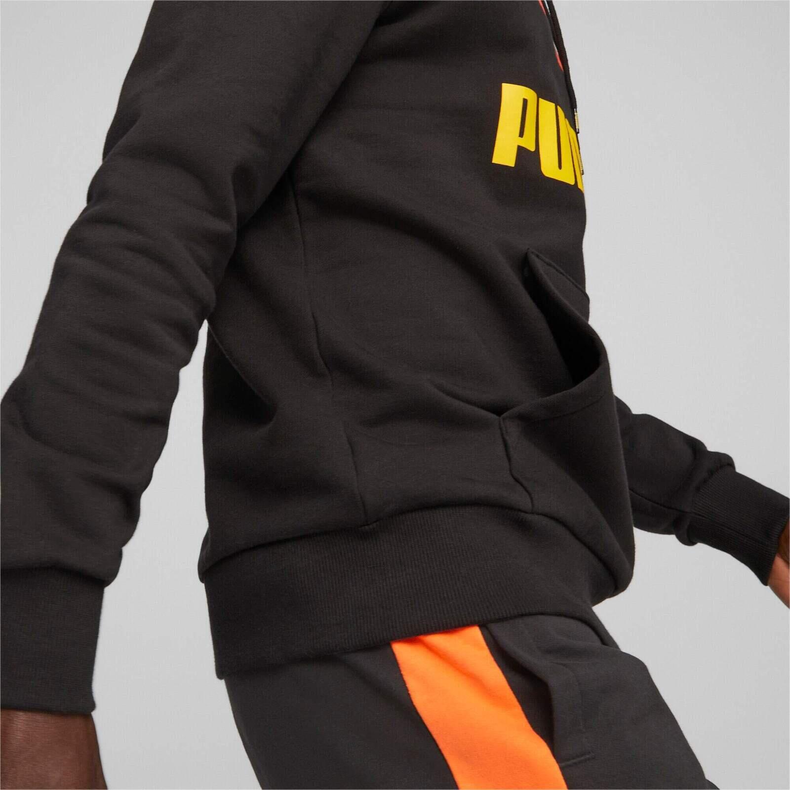 Cappuccio Puma Classics Logo Hoodie S Tr, Nero, Uomini 5/5