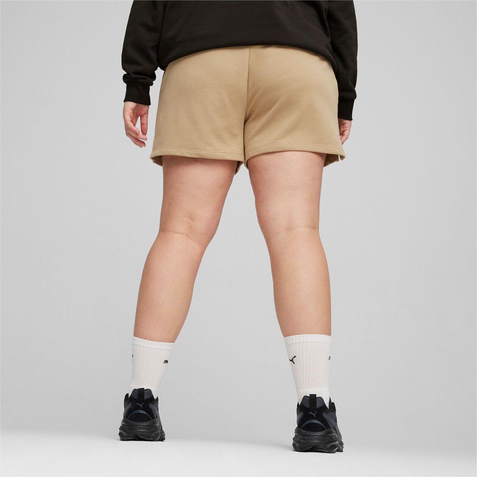 Shorts Puma Ess 4 Sweat Shorts Tr S, Marron, Femmes 2/5