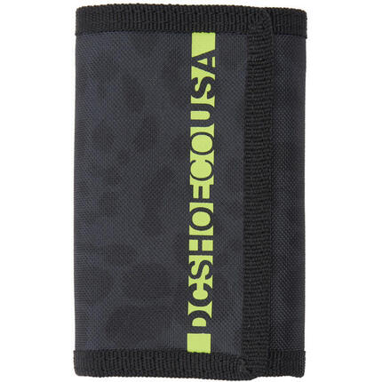 Portefeuille DC Shoes Ripper - Tri-Fold, Noir, Unisexe