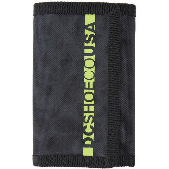 Portefeuille DC Shoes Ripper - Tri-Fold, Noir, Unisexe