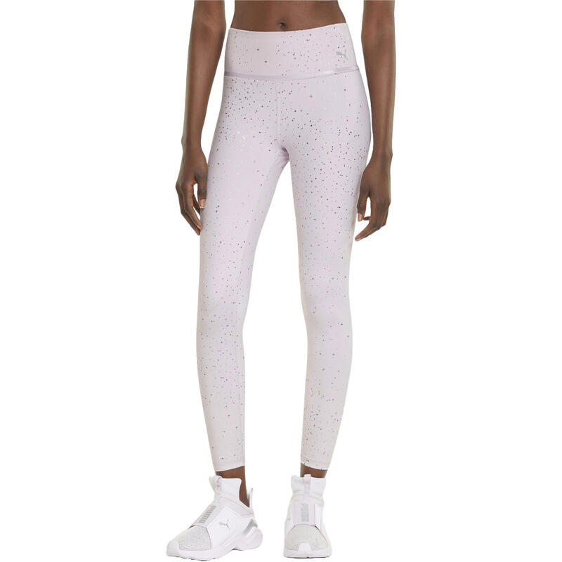 Colanti femei Puma Stardust Crystalline High Waist 78 Tigh, Mov