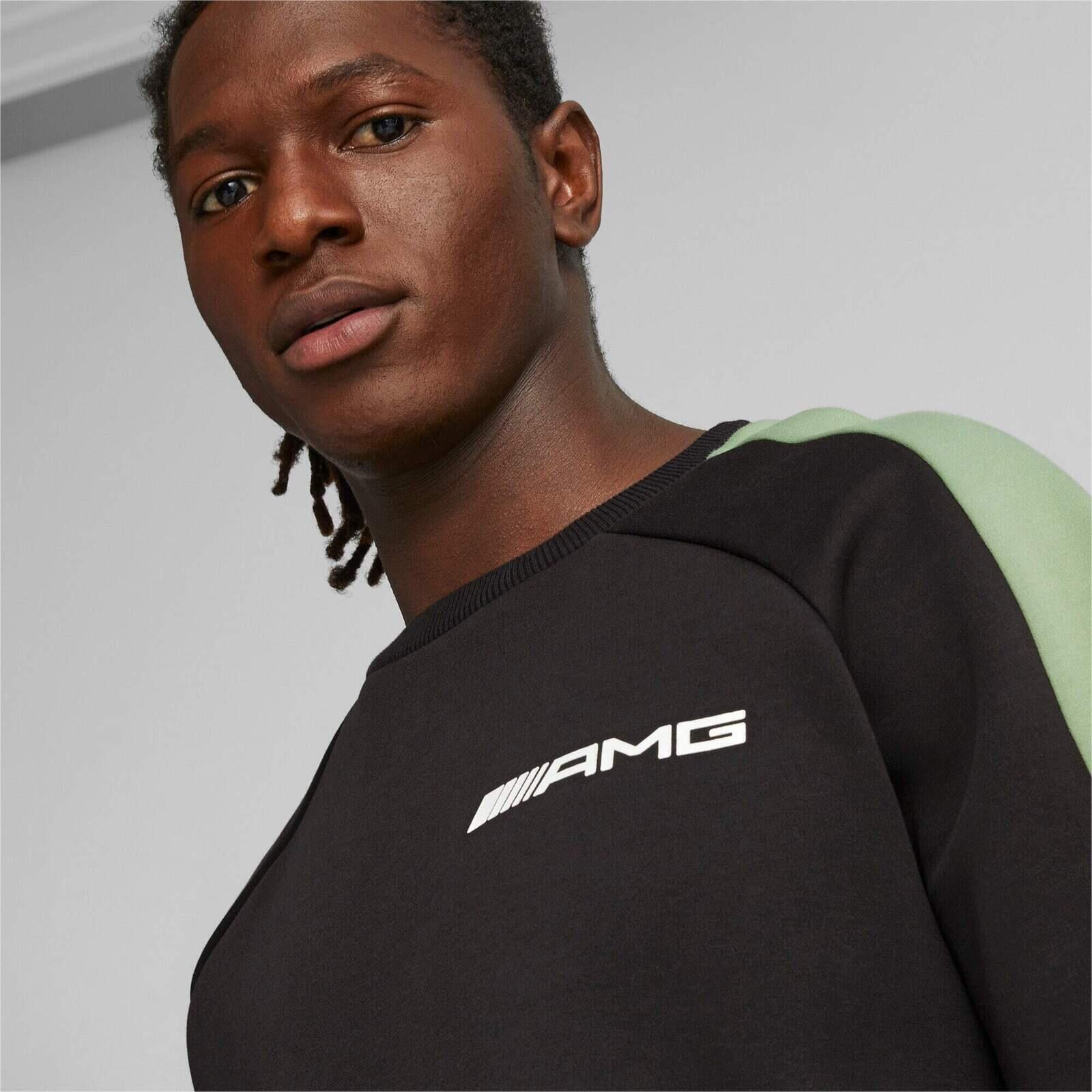 Chemisier Puma Amg Crew Neck, Noir, Hommes 5/7